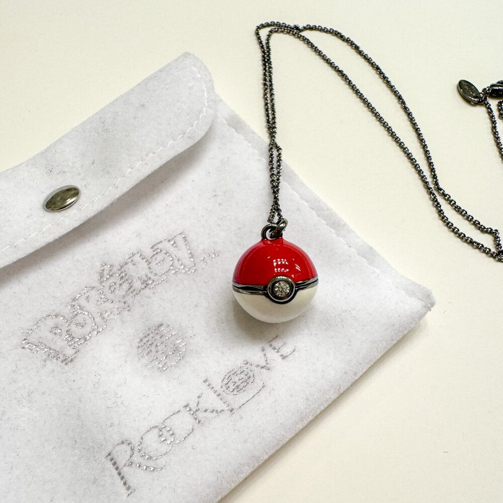 Pokémon x RockLove Poké Ball Necklace